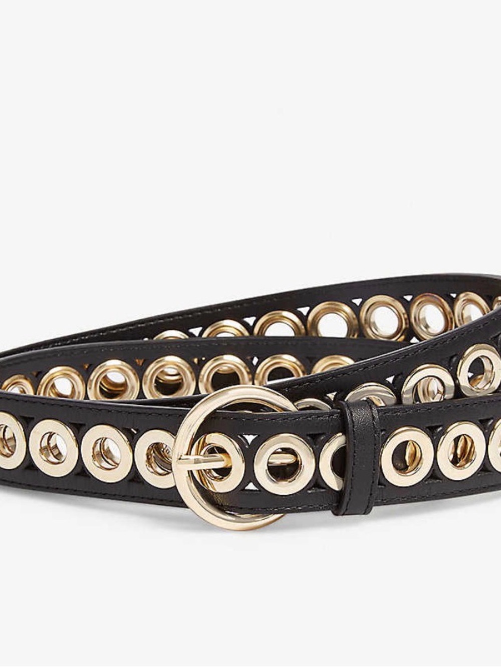Sandro Adelia studded leather belt